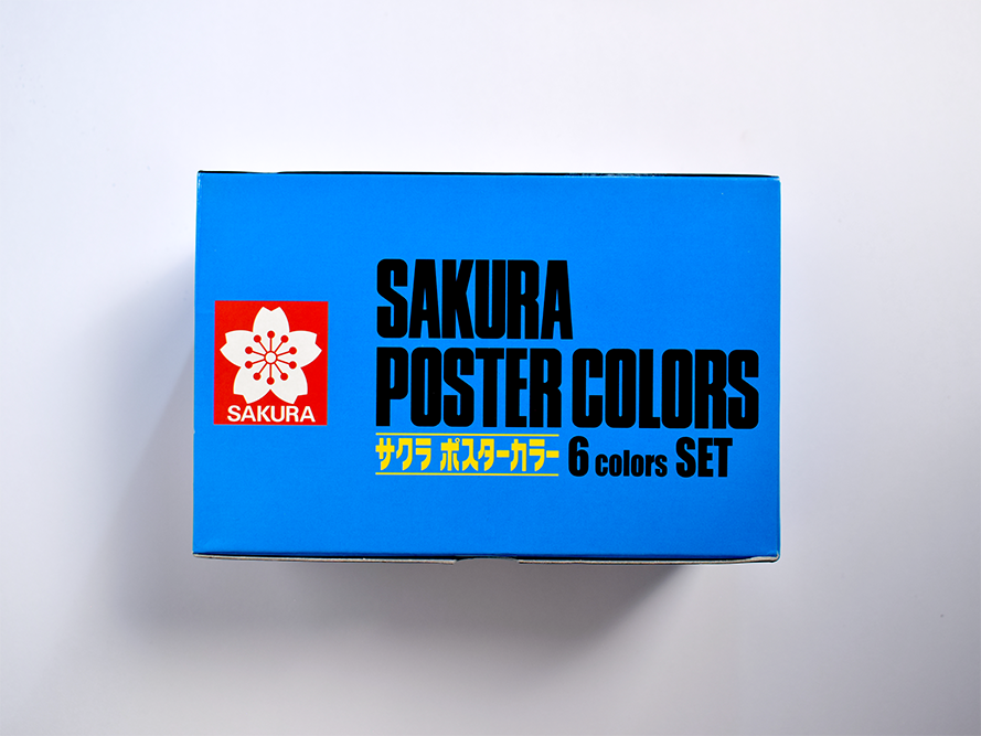 گواش ۶ رنگ ساکورا