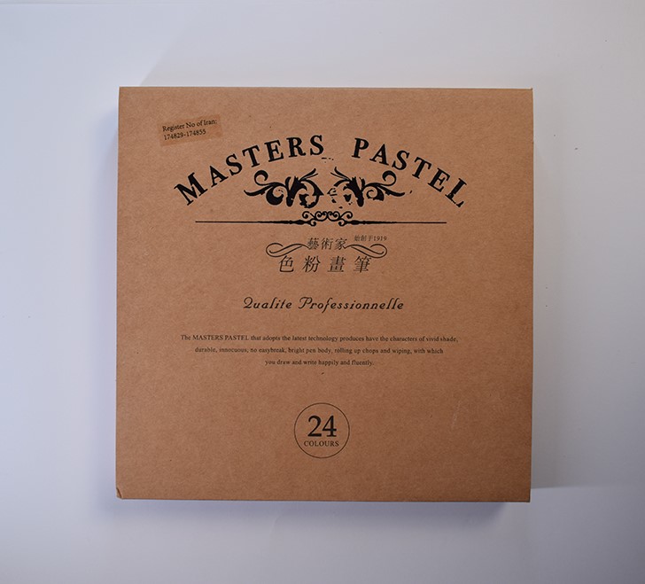 پاستل گچی 24 رنگ مسترآرتیست ماریس