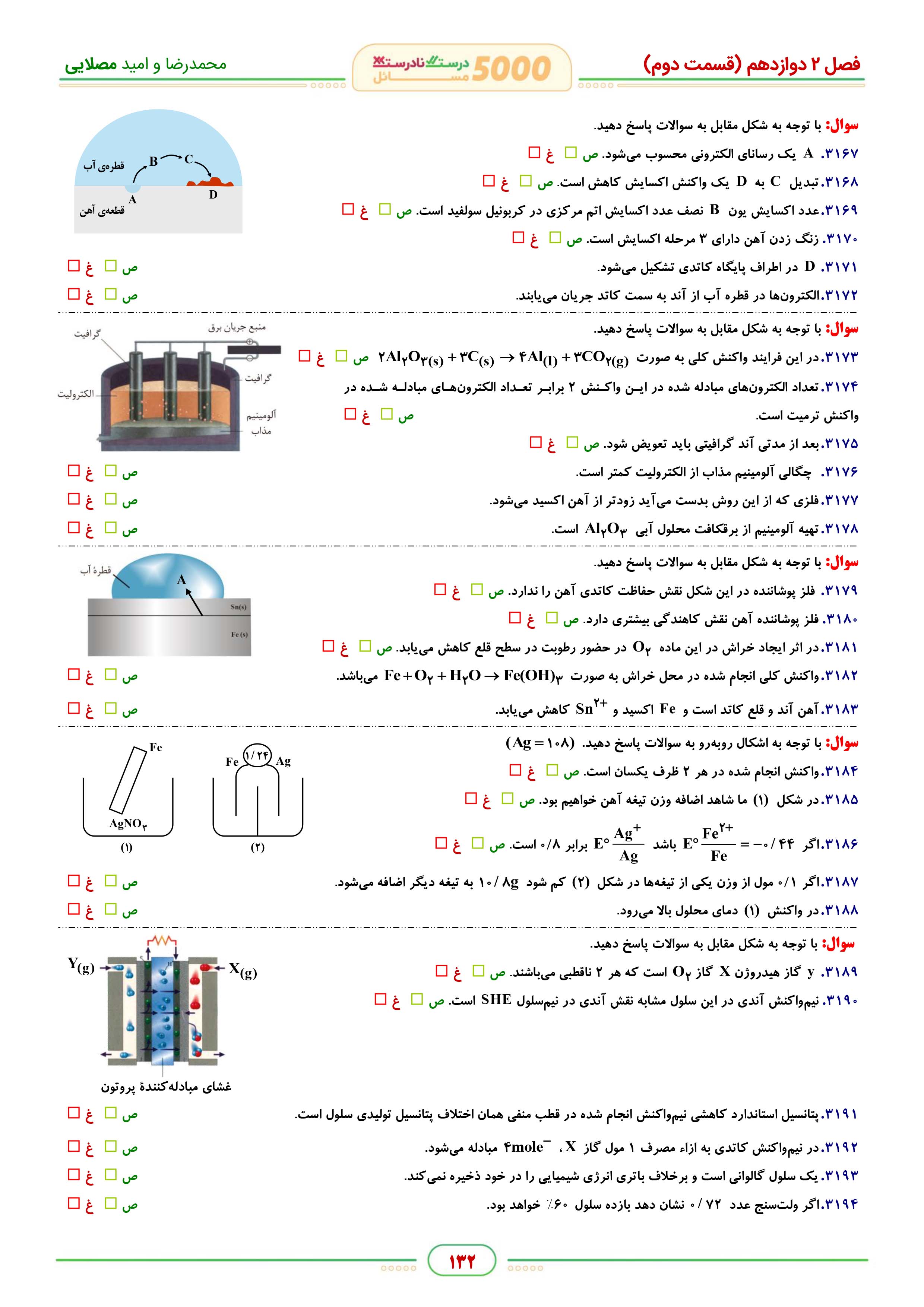  کتاب 5000 شیمی استادان محمد رضا و امید مصلایی 