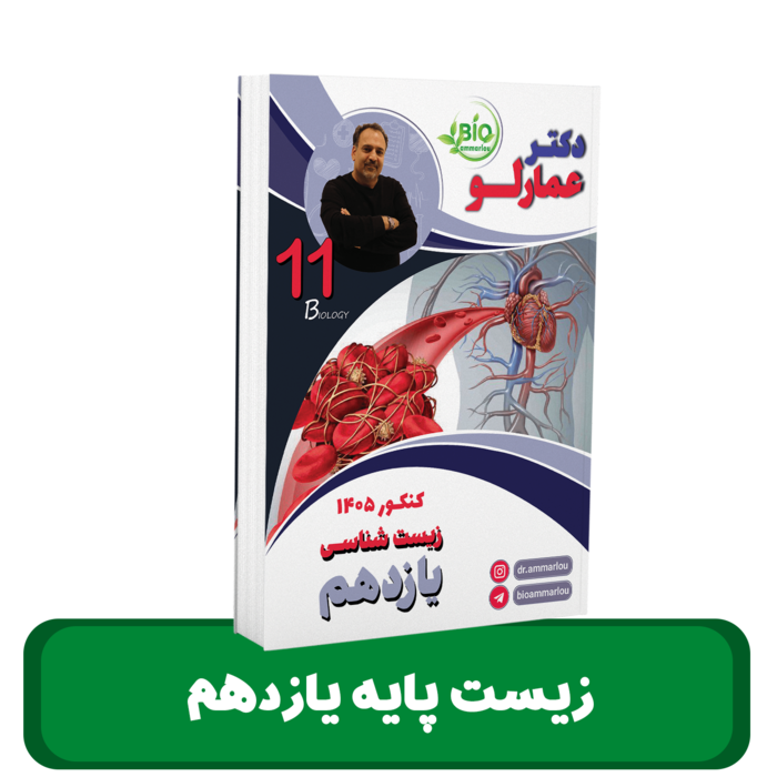 جزوه زیست شناسی پایه 11 دکتر عمارلو - کنکور 1405