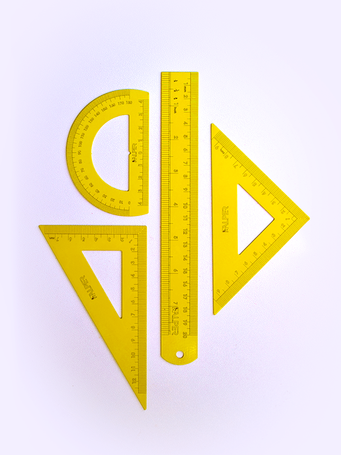 ست اندازه گیری فلزی 4 تکه R-840