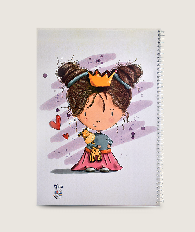 دفتر نقاشی سیمی  fara