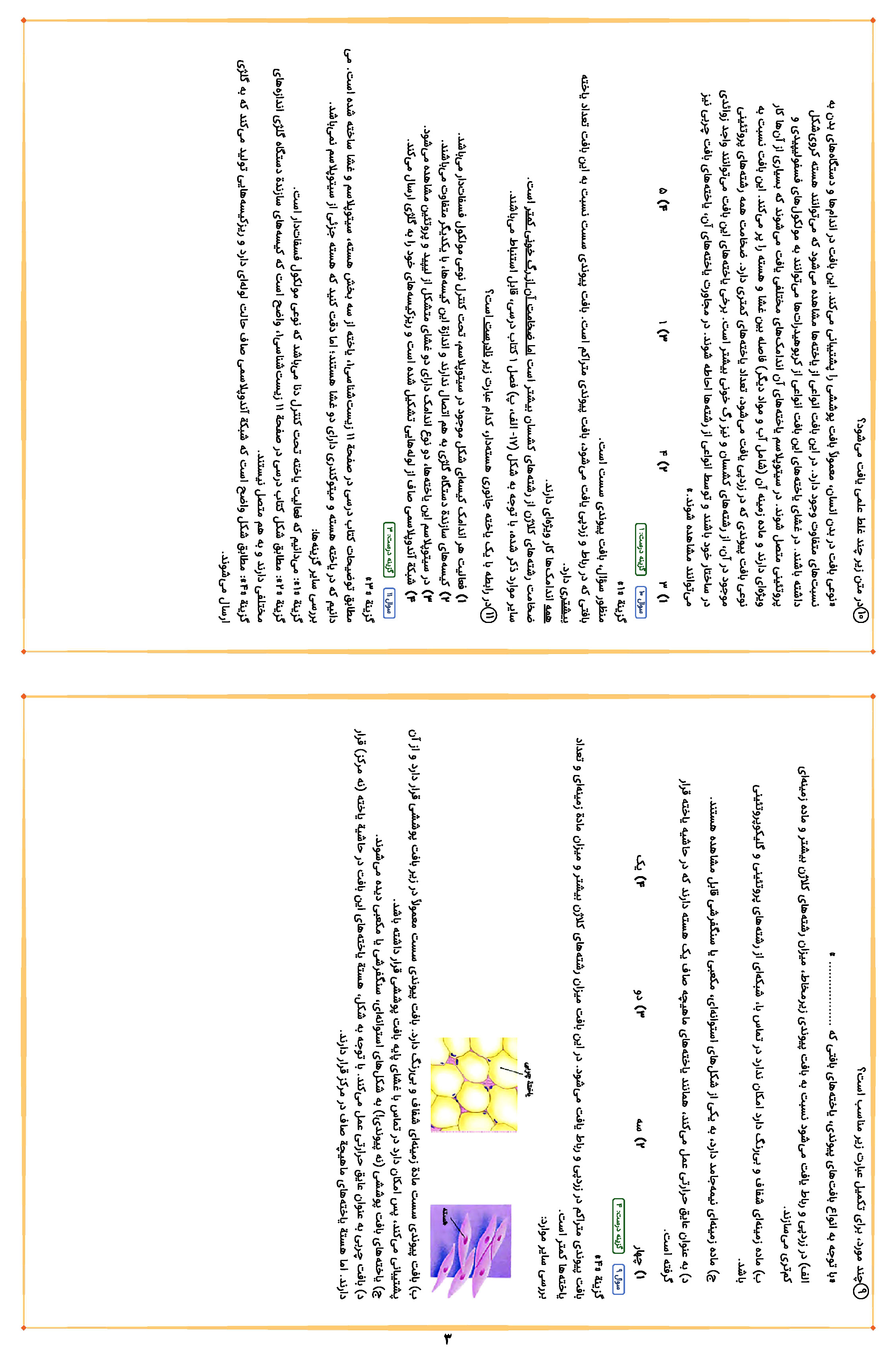 بانک تست زیست دهمی ها استاد همدانی (کنکوری ها تهیه نکنند) 1404-1403