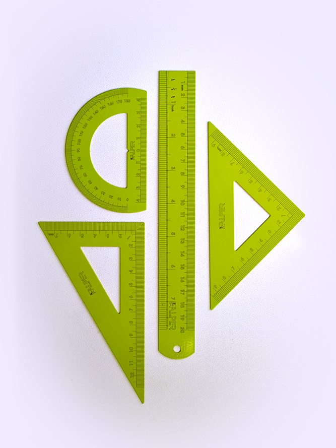 ست اندازه گیری فلزی 4 تکه R-840