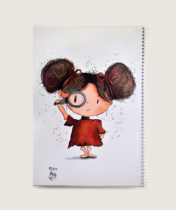 دفتر نقاشی سیمی  fara