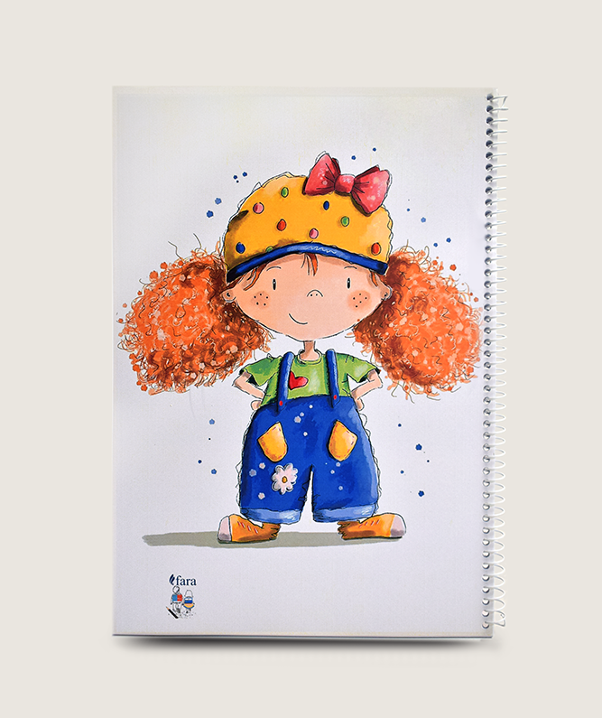 دفتر نقاشی سیمی  fara