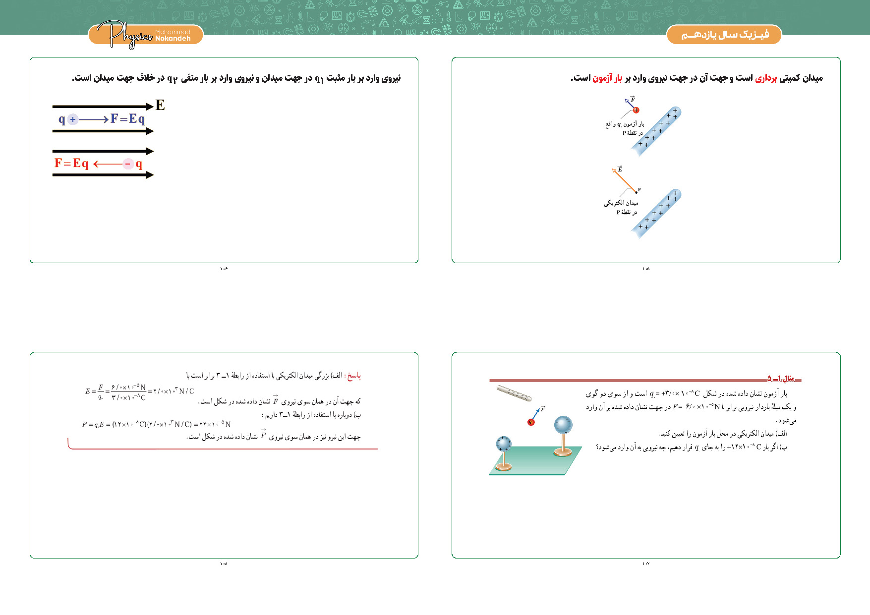 فیزیک یازدهم (ویژه یازدهمی ها) استاد نوکنده - سال تحصیلی 1404-1403